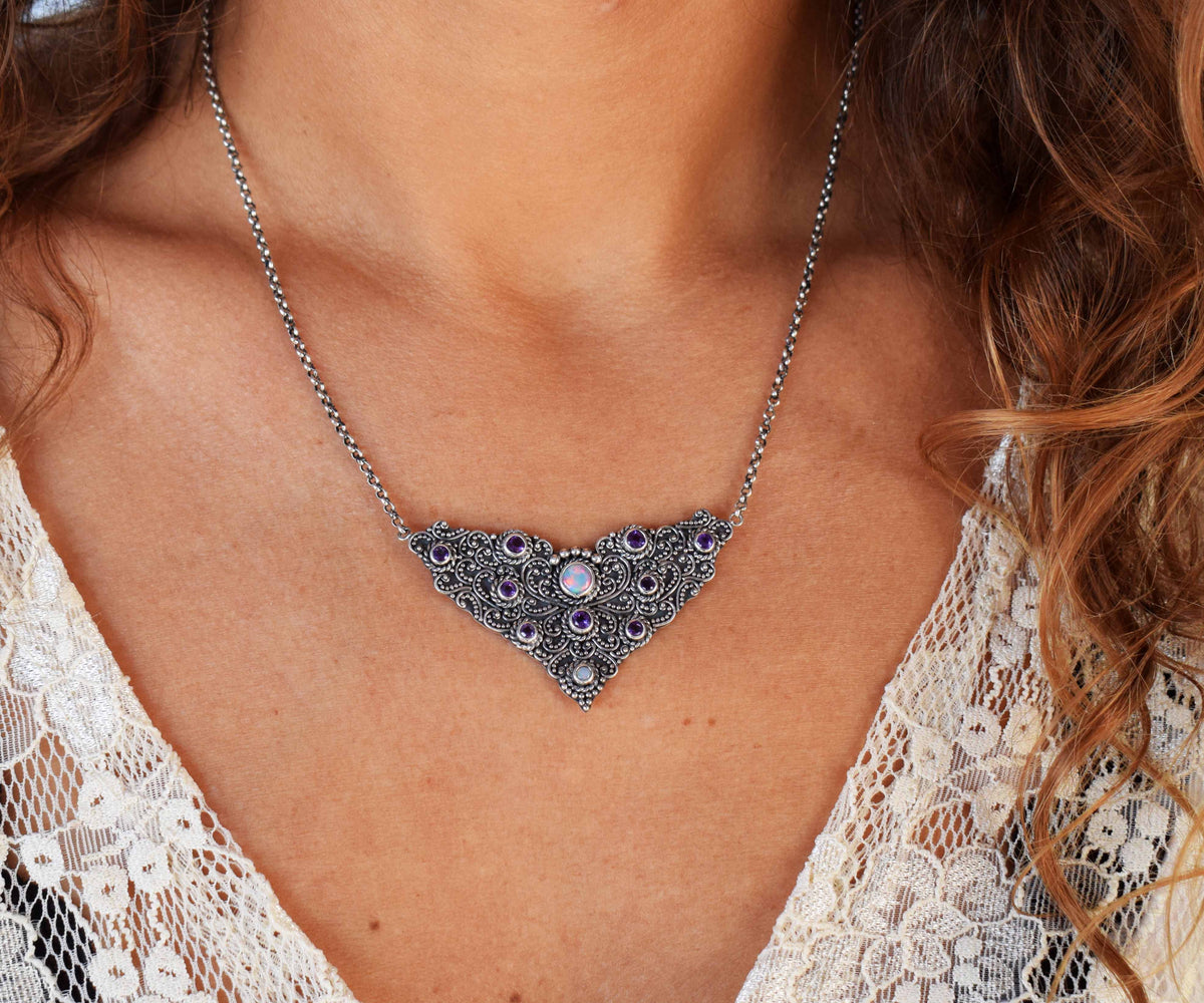 Collar Buterfly Opalo