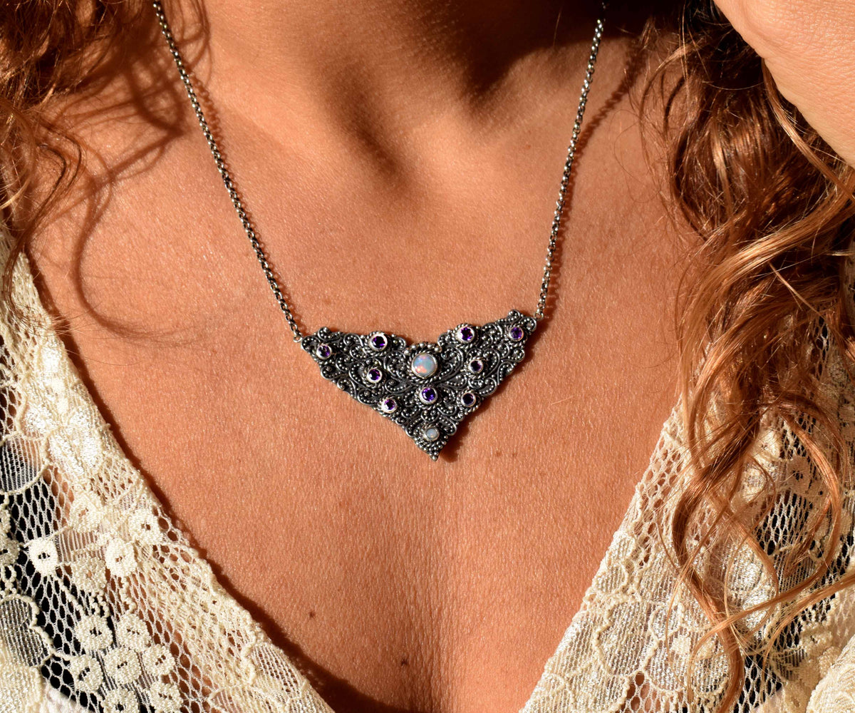 Collar Buterfly Opalo