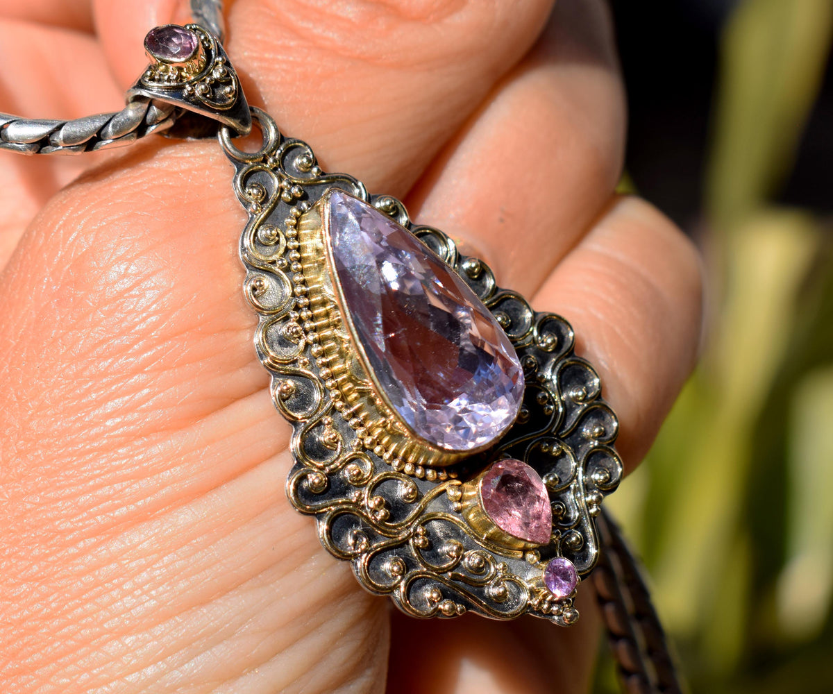 Colgante Miracle Kunzita