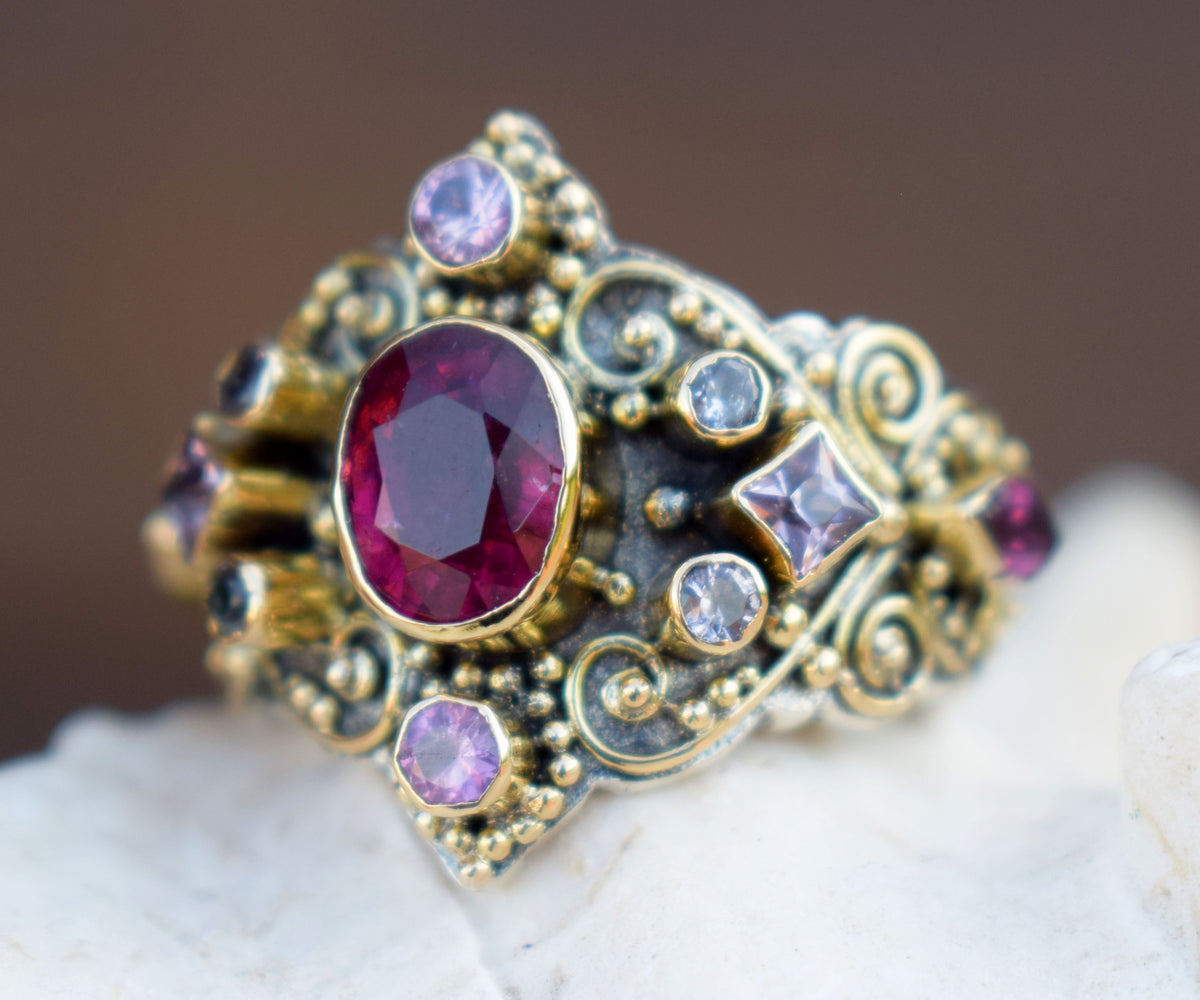 Anillo Arabic Dream Turmalina