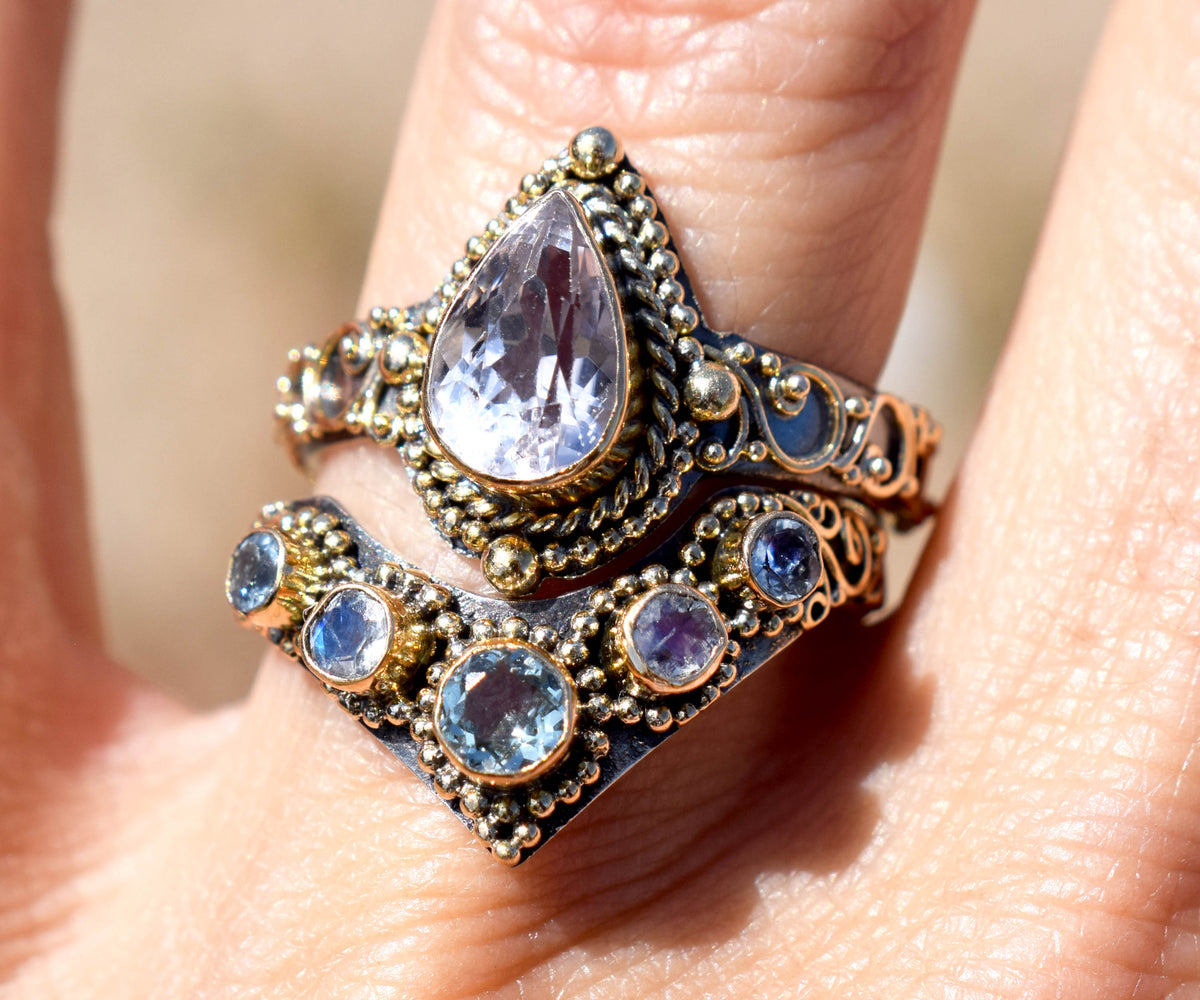 Anillo Fall in love Kunzita