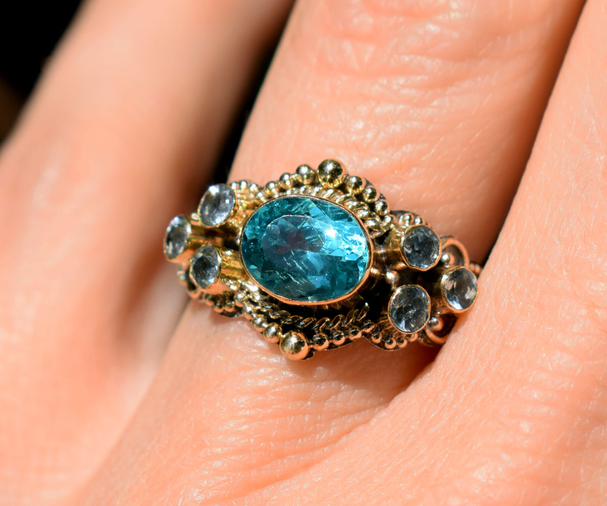 Anillo Azahara Apatita