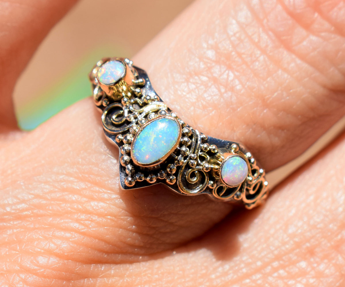 Anillo Fusión Opalos