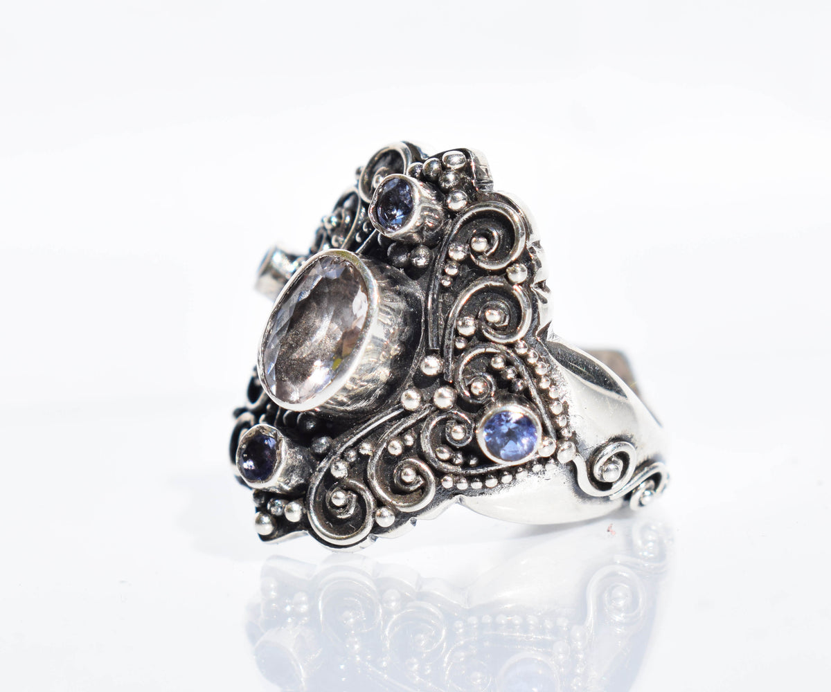 Anillo Buterfly Morganita