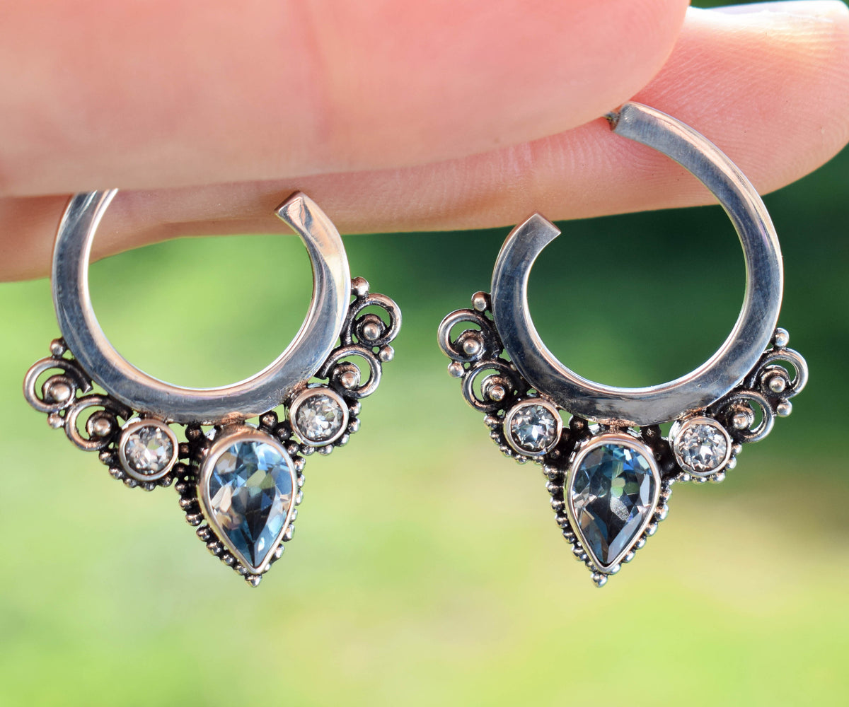 Argollas Basic Topacio