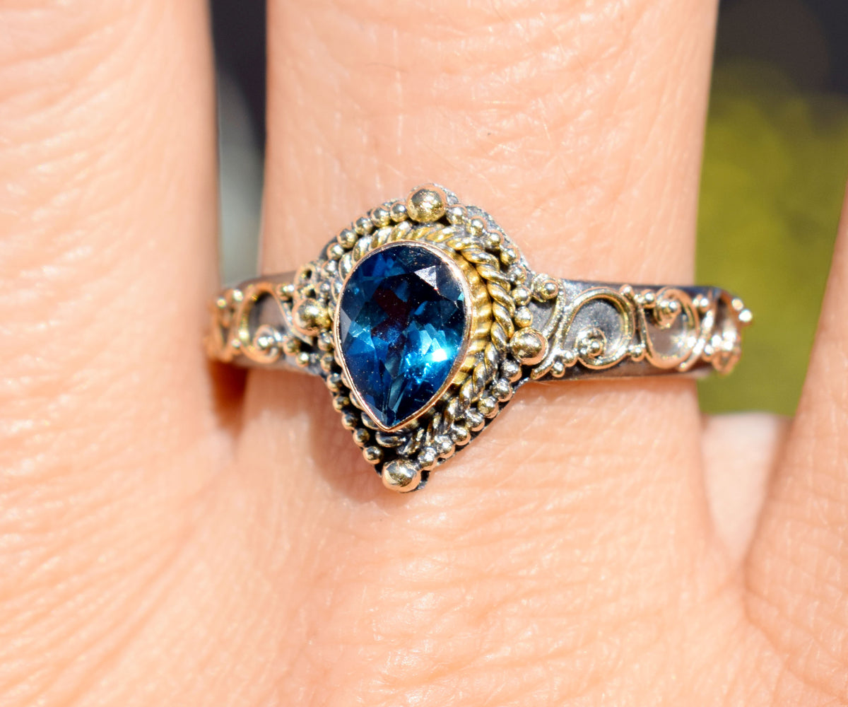 Anillo Fall in love Topacio