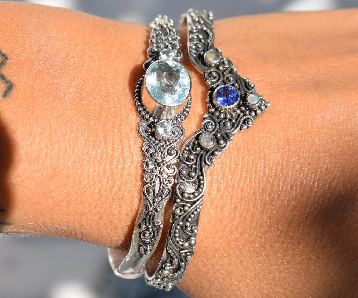 Pulsera Fusión Tanzanita