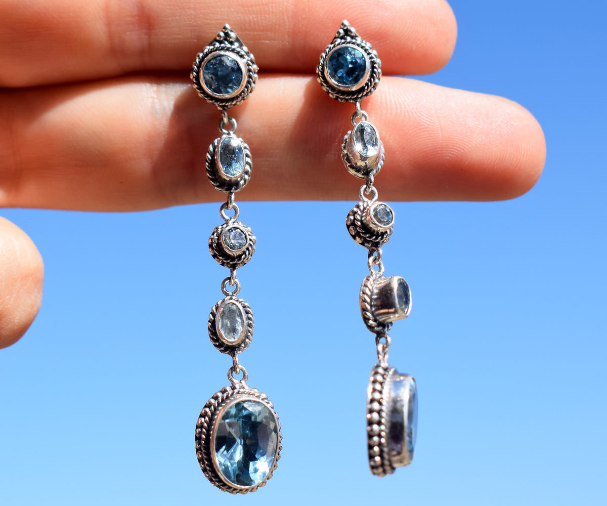 Aros Cascada Topacios