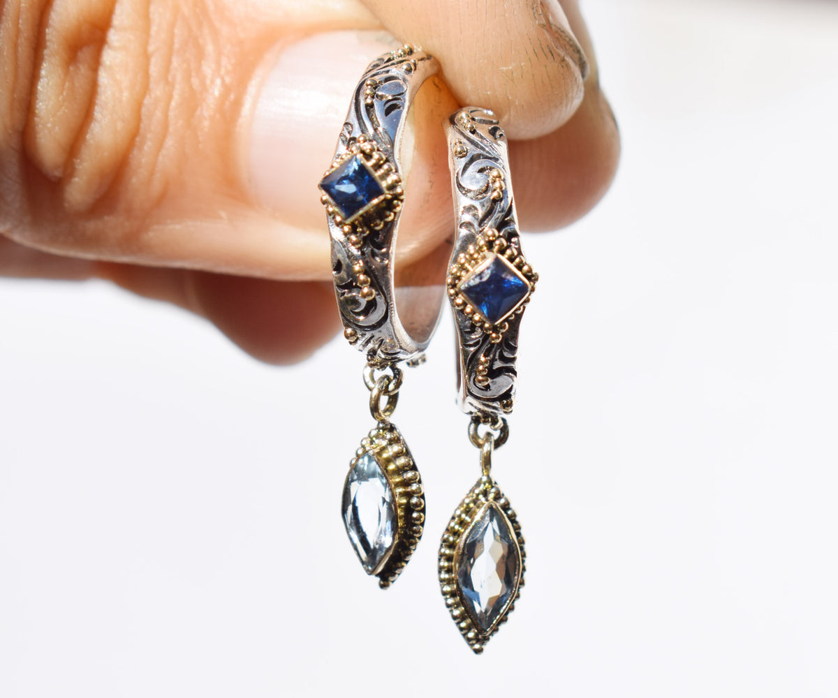 Argollas Milano Zafiro