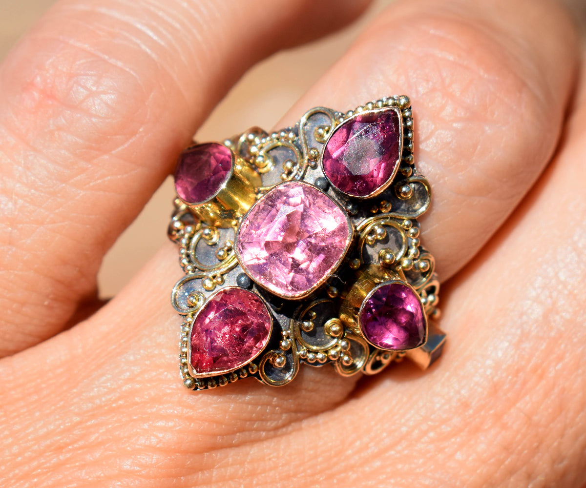 Anillo Goa Turmalina