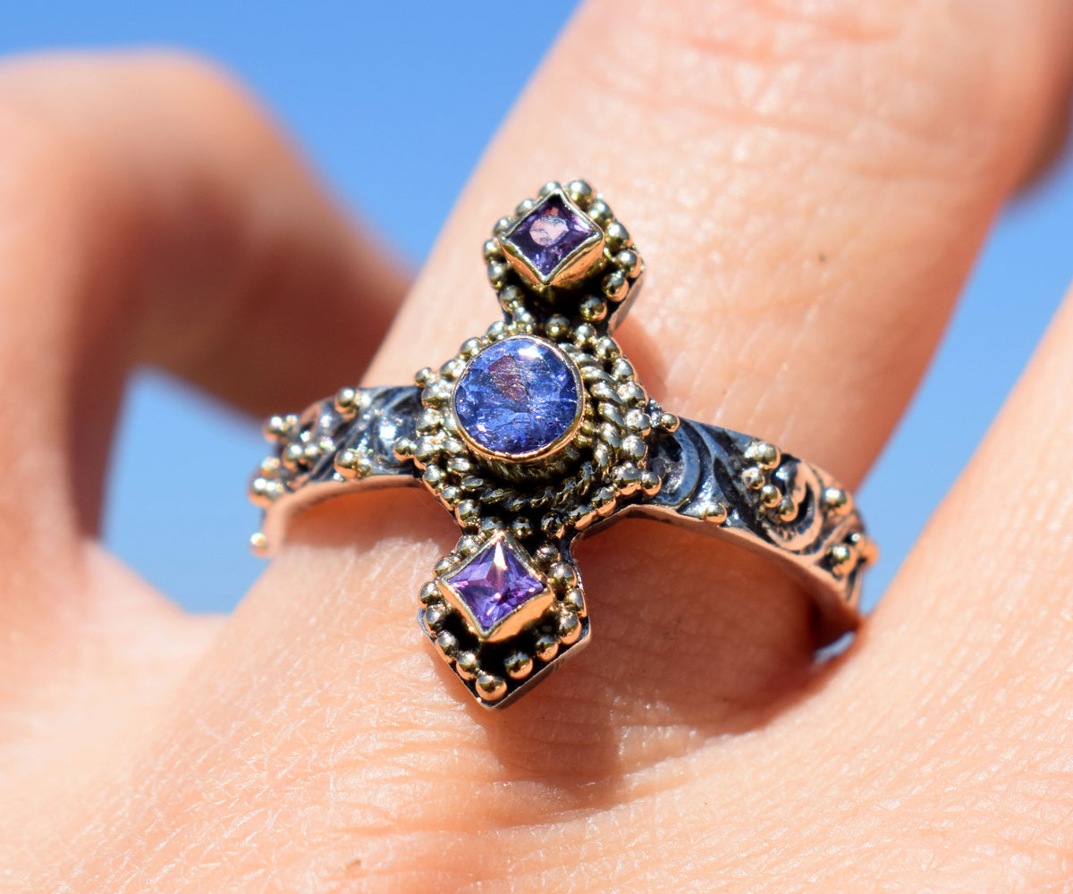 Anillo Orión Tanzanita