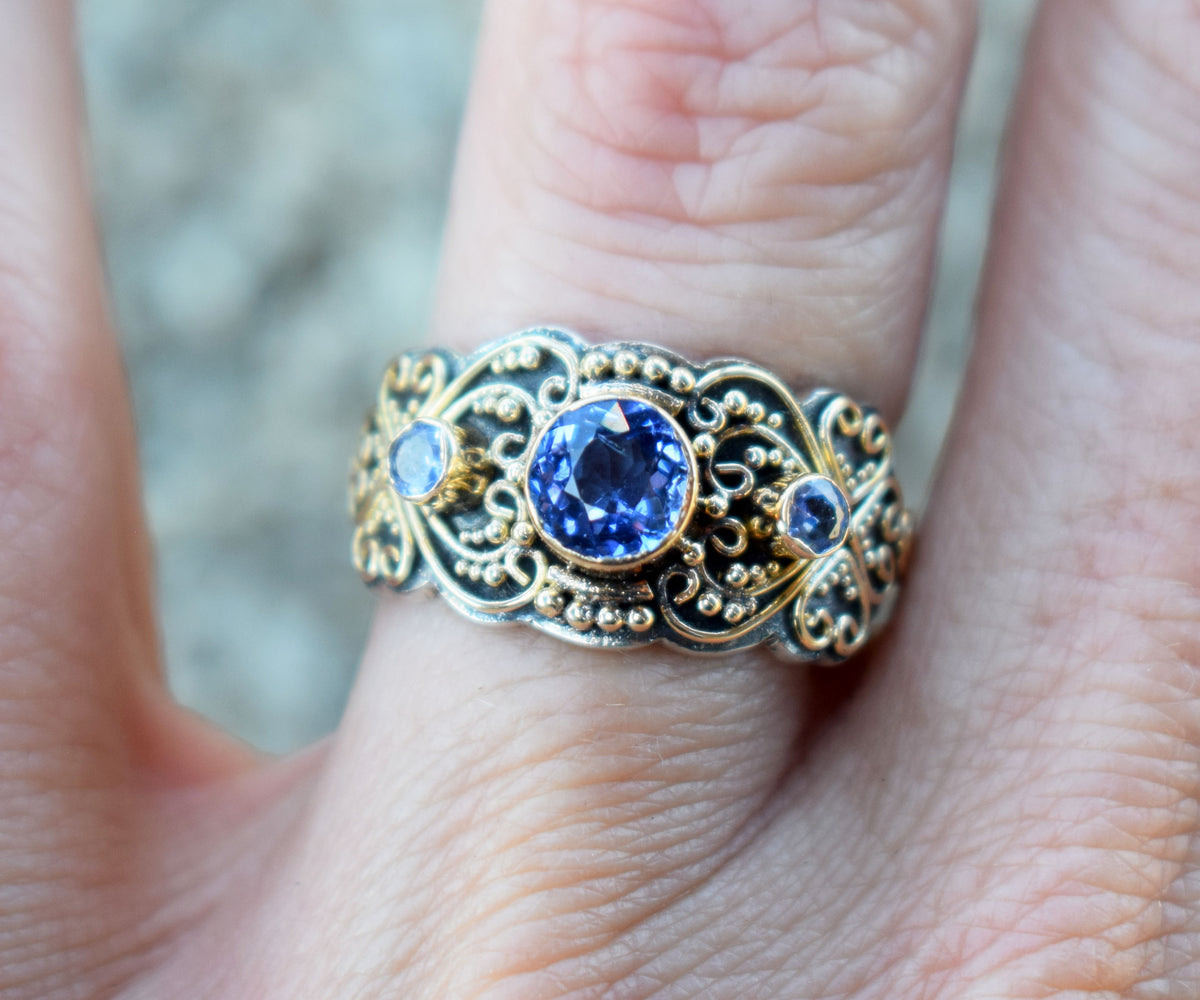 Anillo Alma Tanzanita