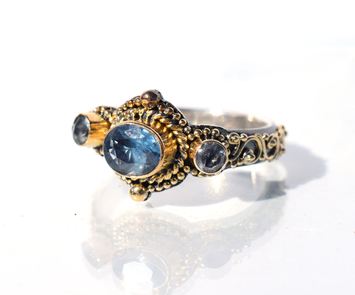 Anillo Florencia Zafiro