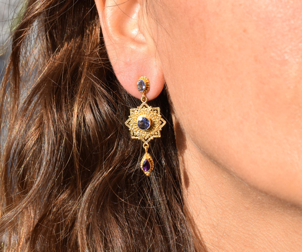 Aros Gold Mandala Tanzanitas