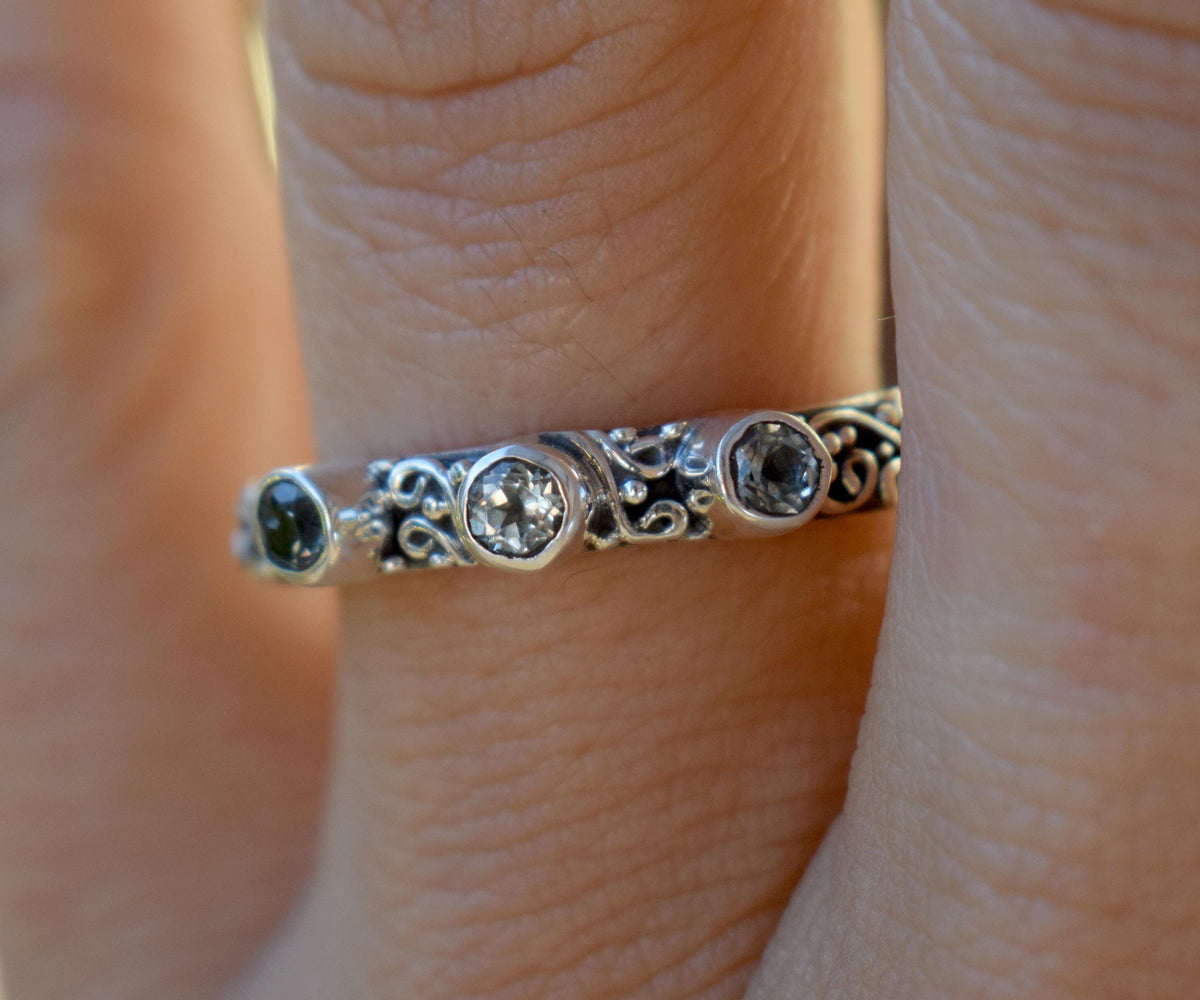 Anillo Basic Topacios