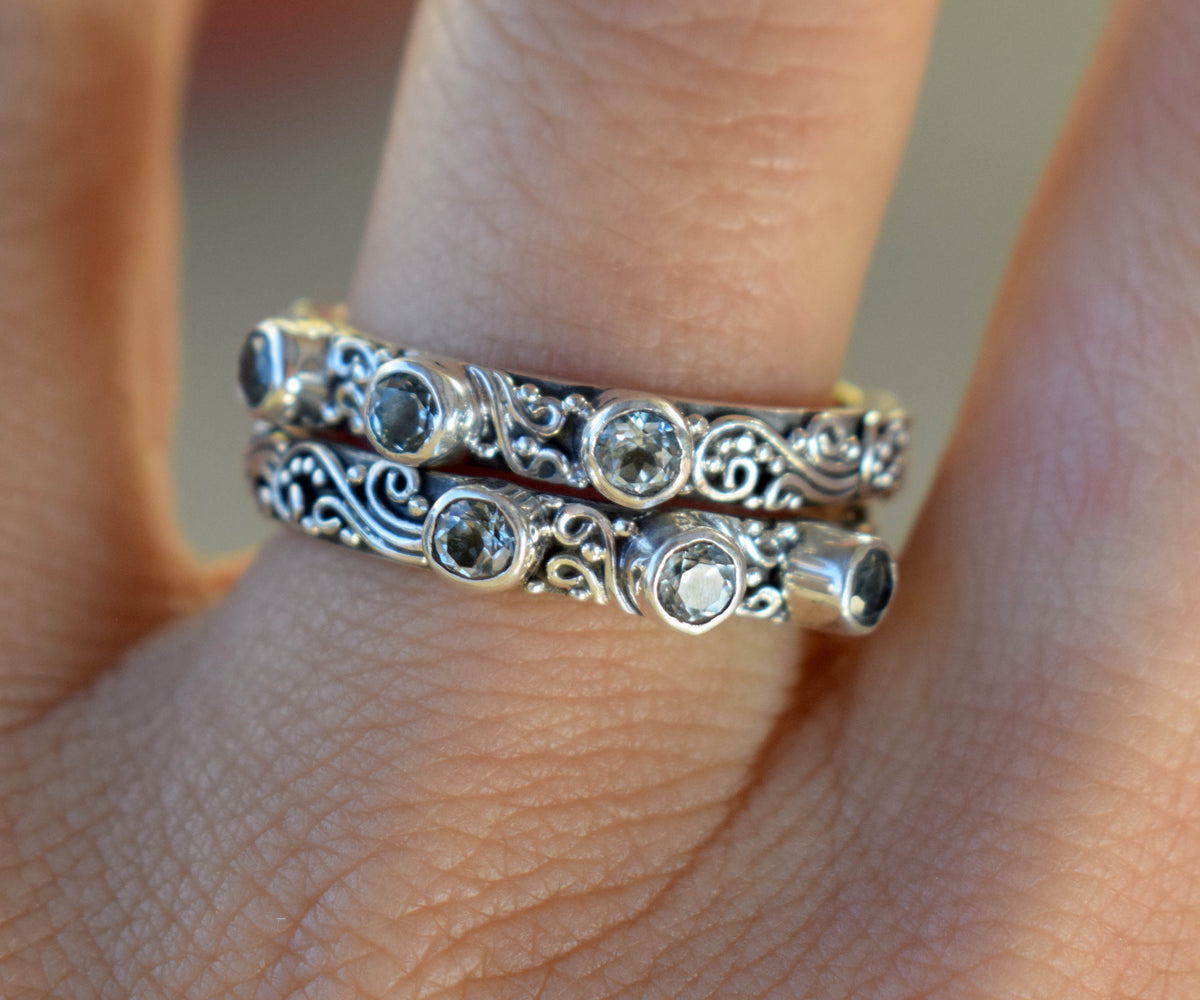 Anillo Basic Topacios