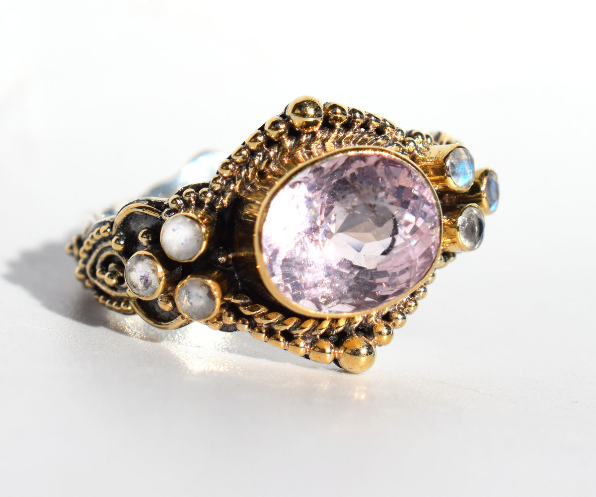 Anillo Azahara Morganita