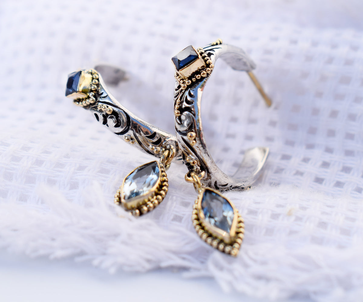 Argollas Milano Zafiro