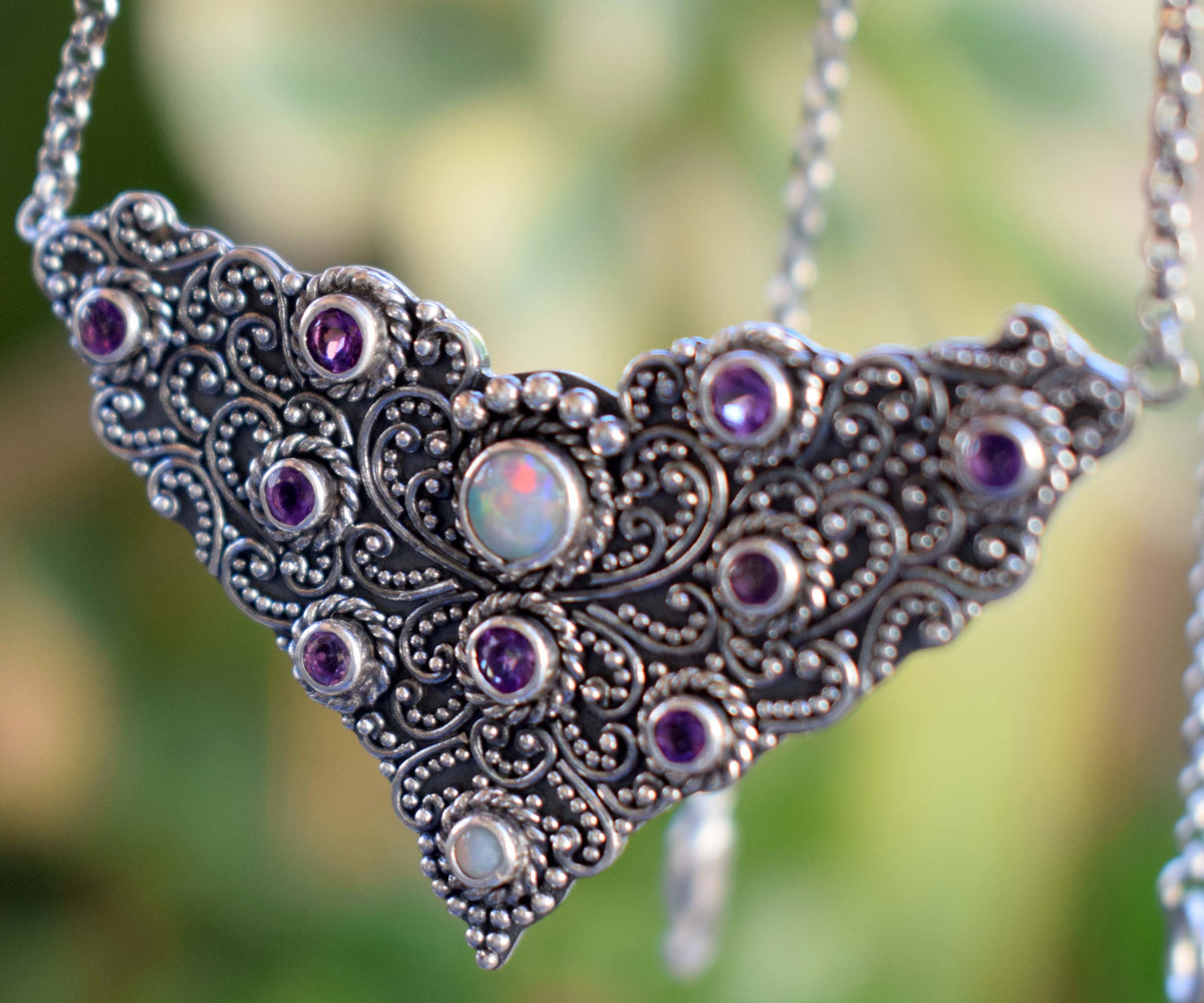 Collar Buterfly Opalo