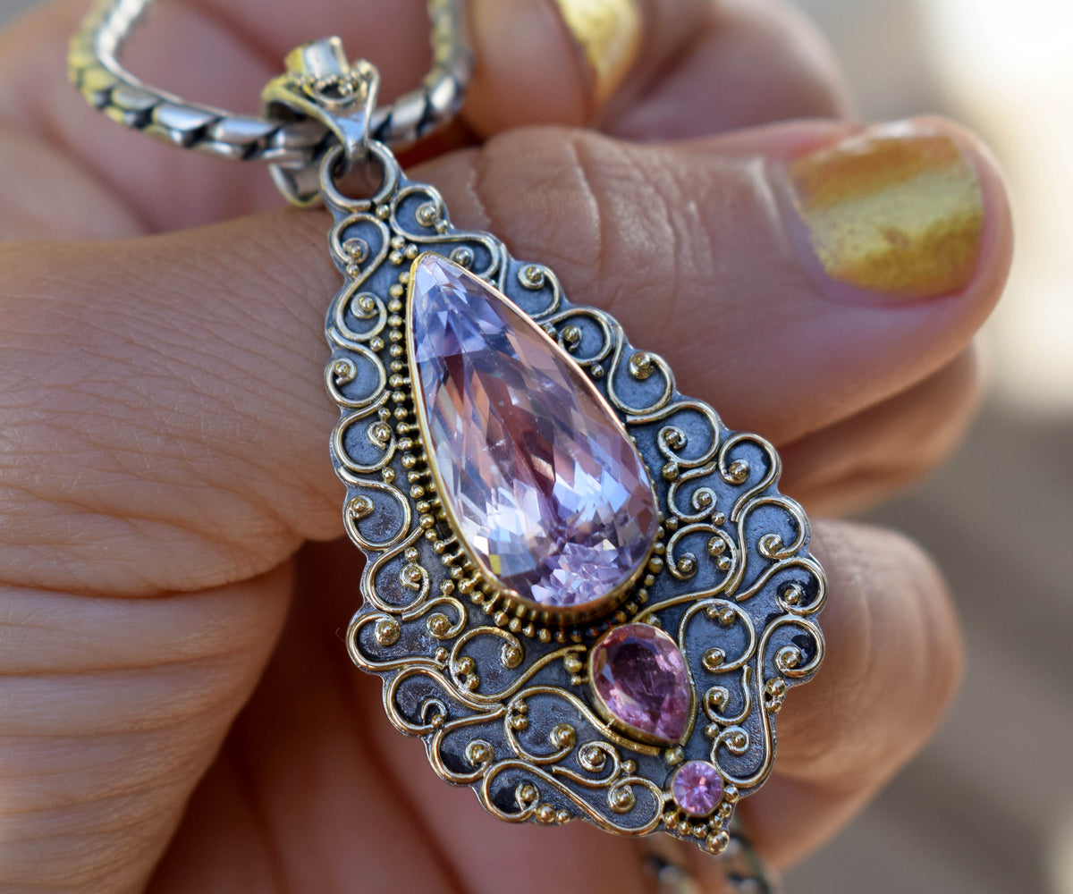 Colgante Miracle Kunzita