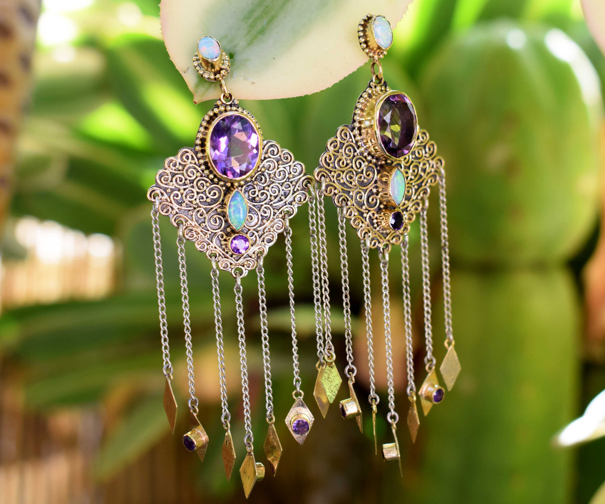 Aros Kalbelia Amatistas