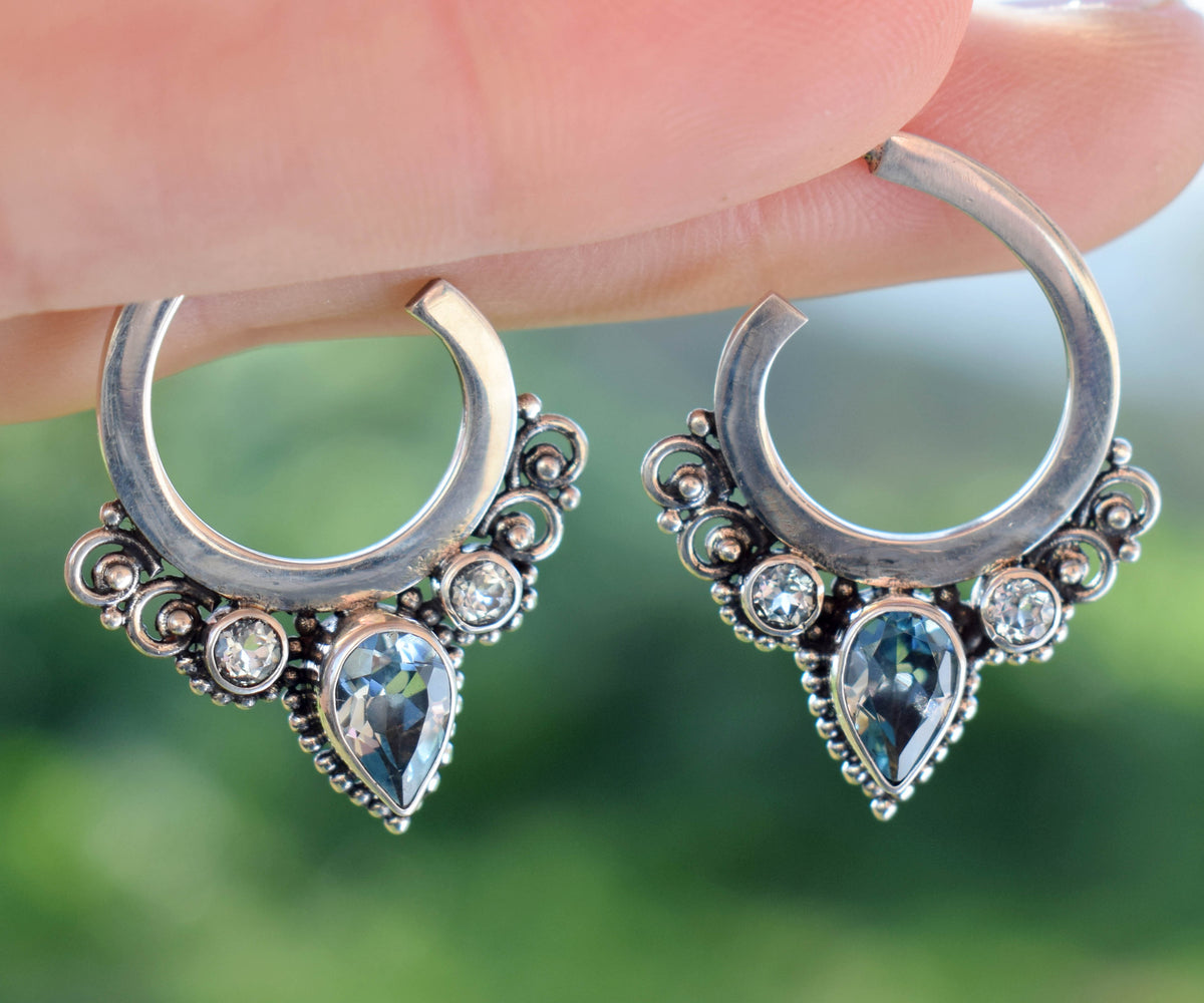 Argollas Basic Topacio