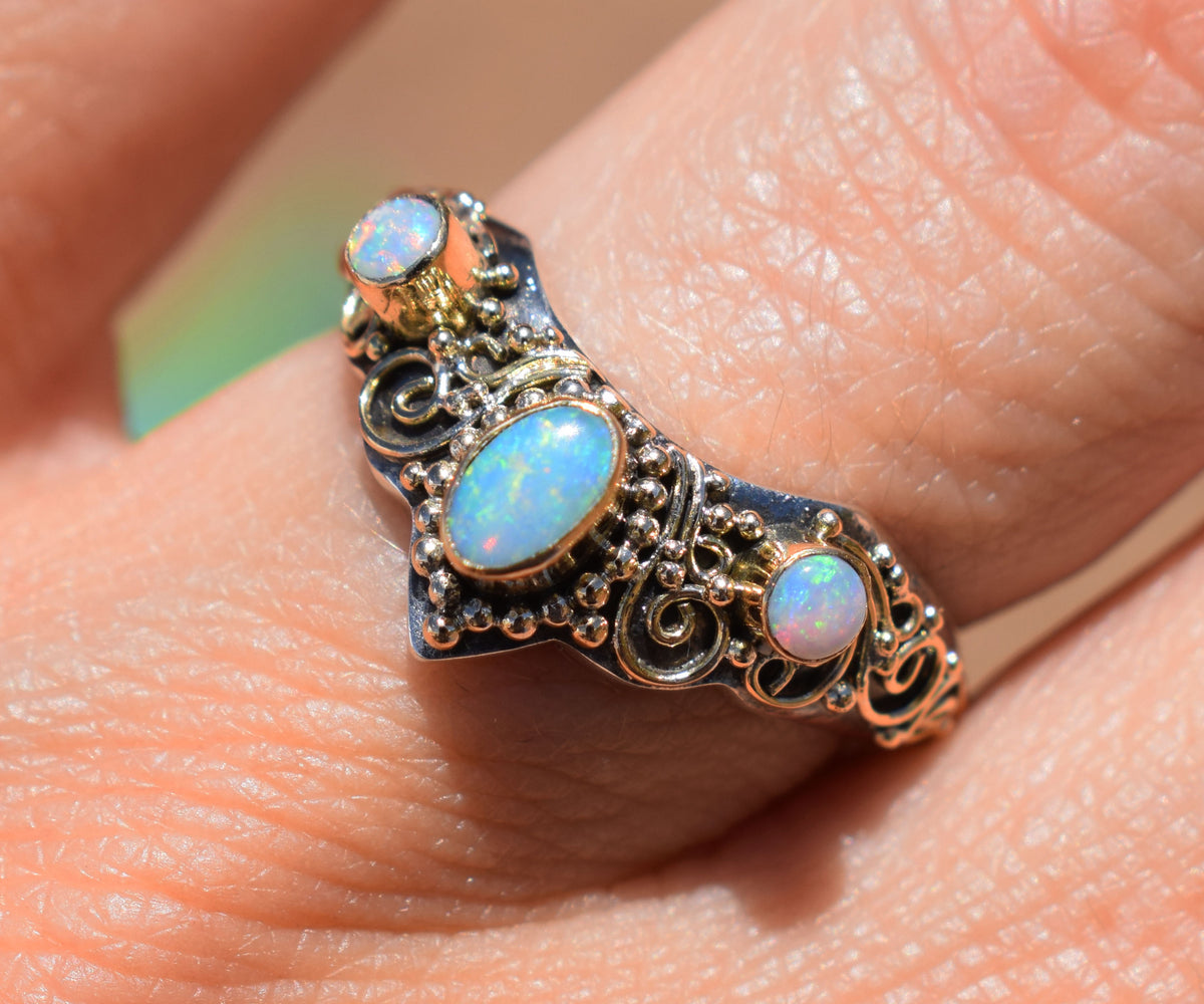 Anillo Fusión Opalos