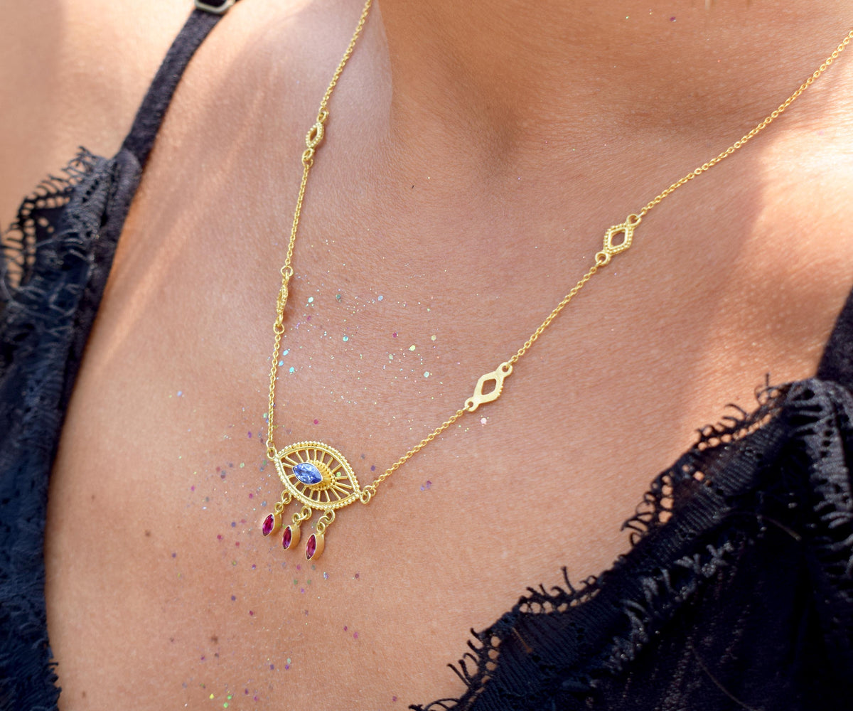 Collar Helix Tanzanita