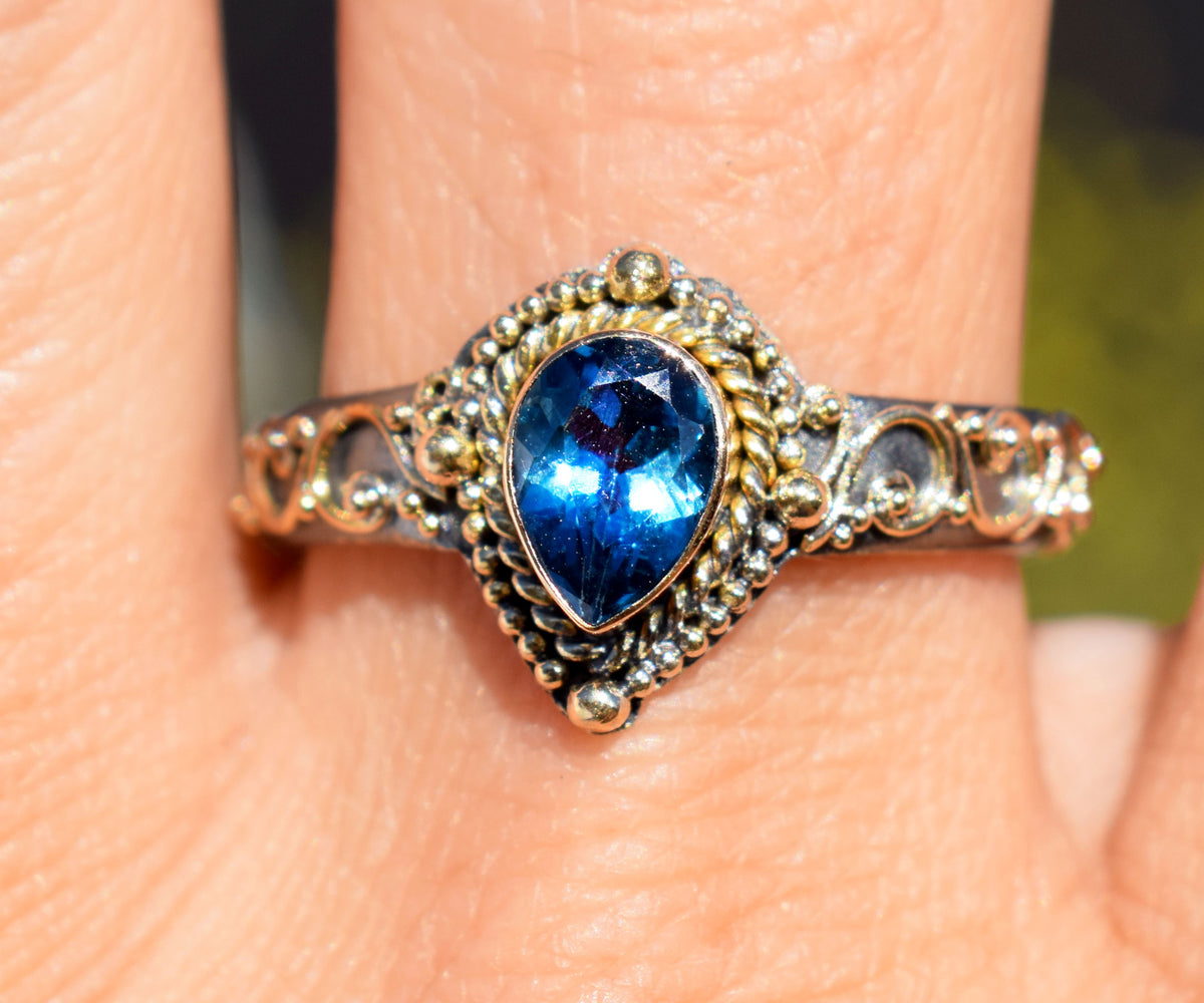 Anillo Fall in love Topacio