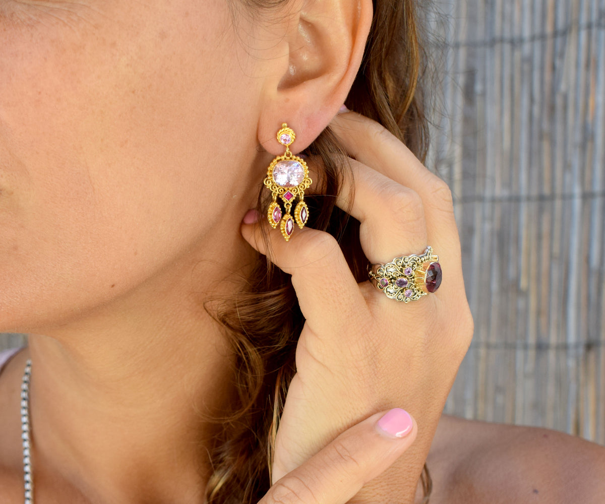 Aros Jardín del Edén Kunzita