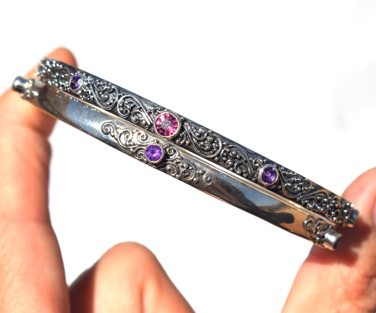 Pulsera Indian Kangan Amatista