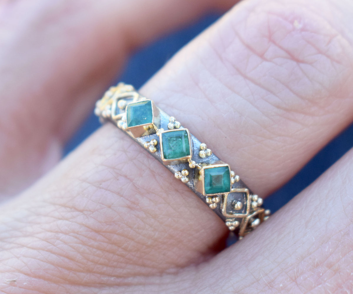 Anillo Princess Esmeralda