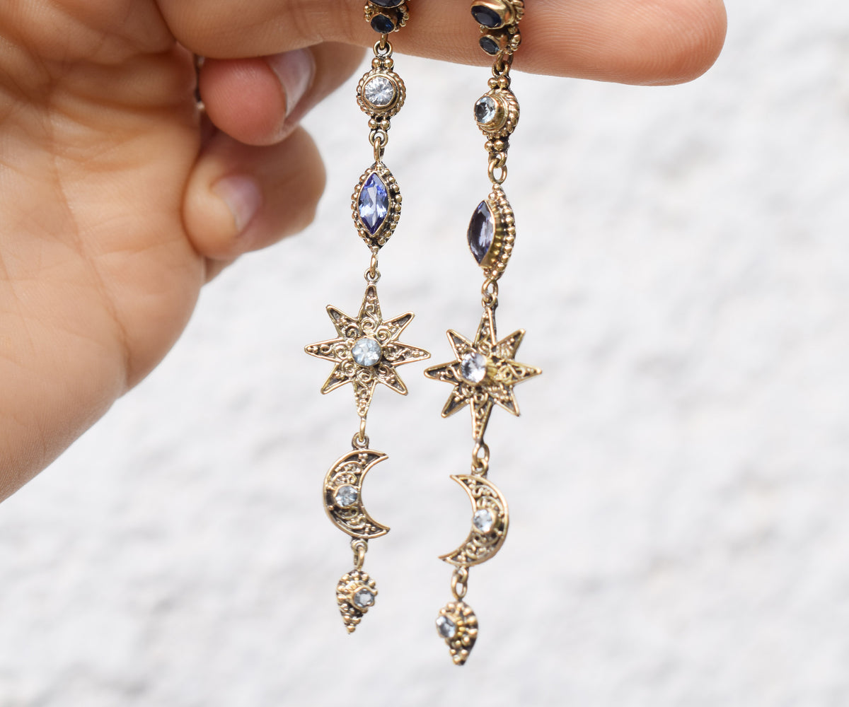 Aros Constelaciones Zafiro