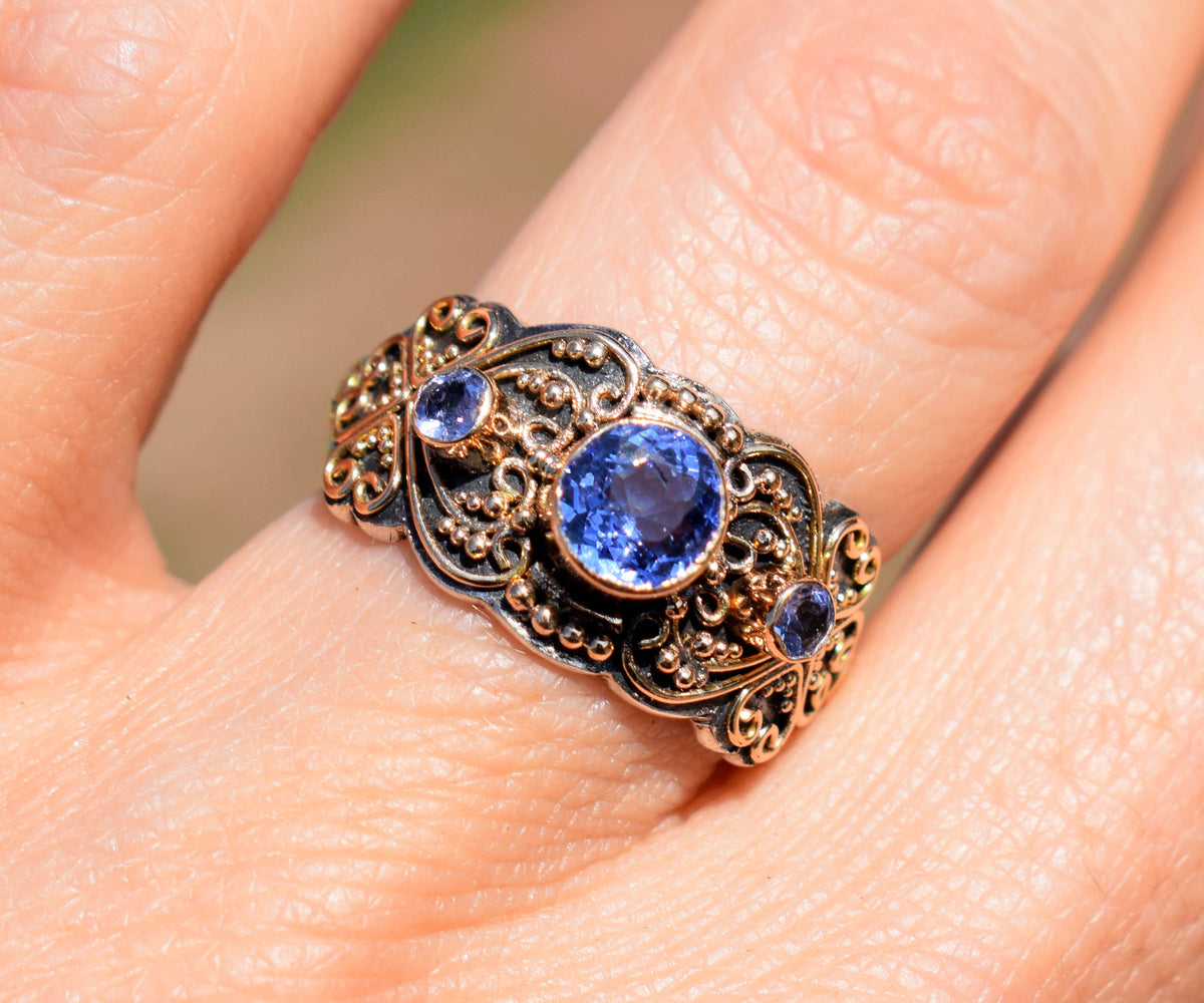 Anillo Alma Tanzanita