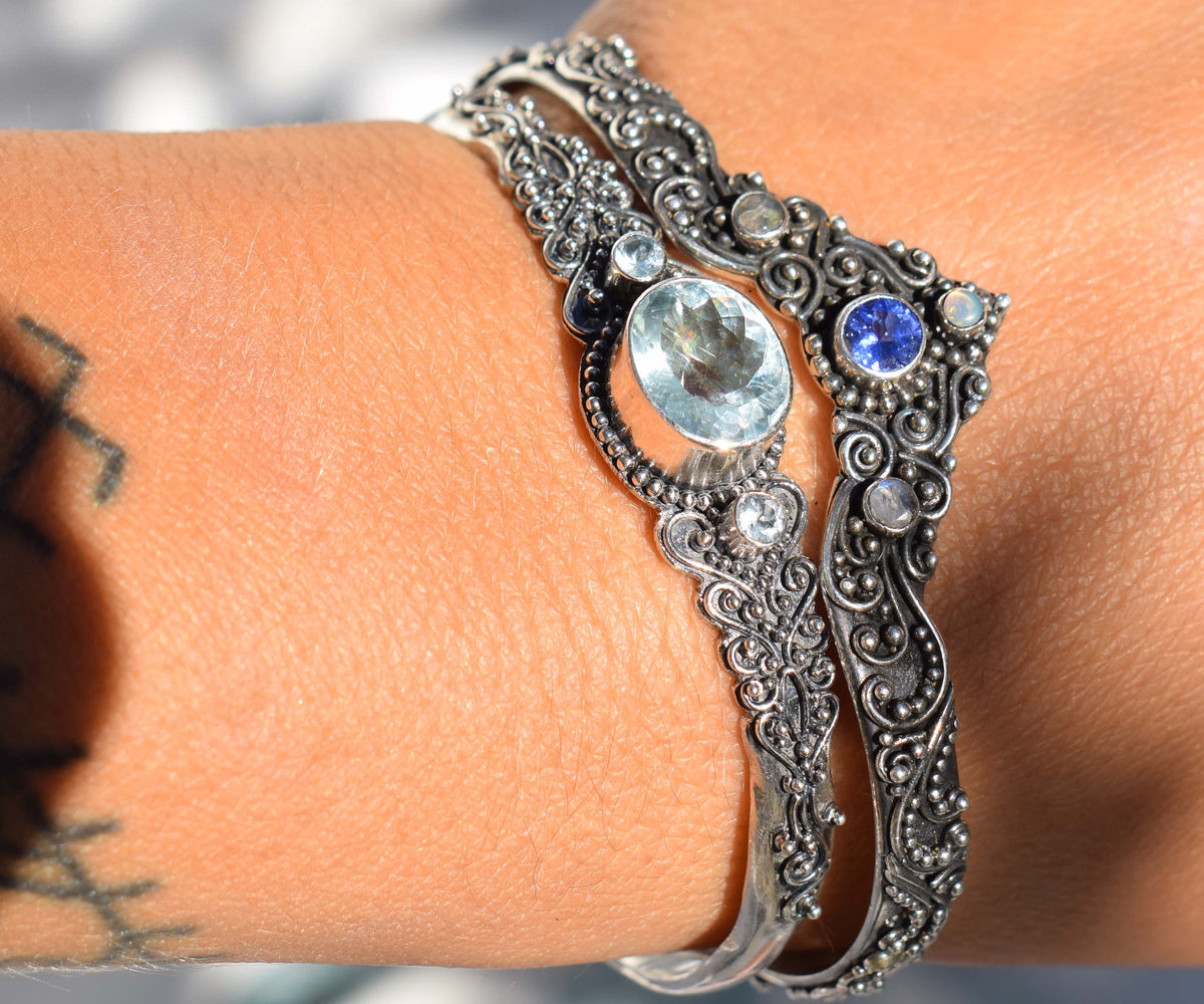 Pulsera Fusión Tanzanita