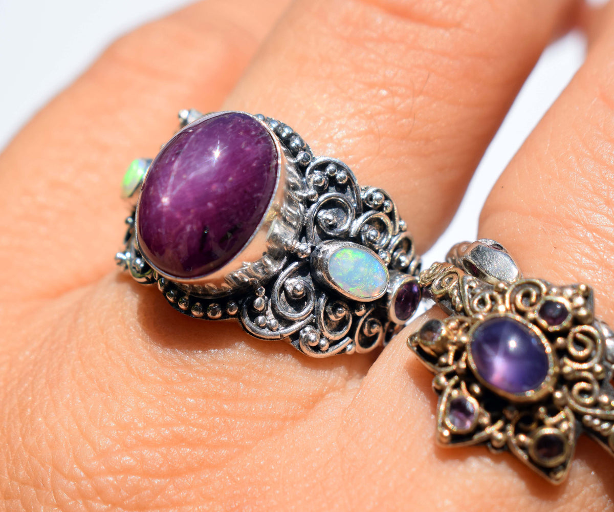 Anillo Atma Rubi Estrella