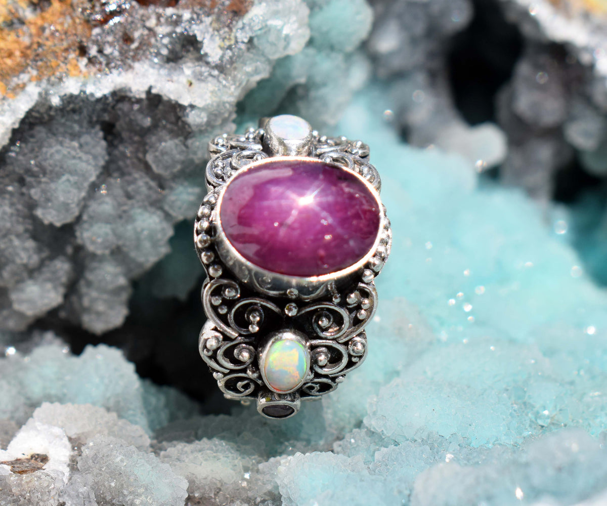 Anillo Atma Rubi Estrella