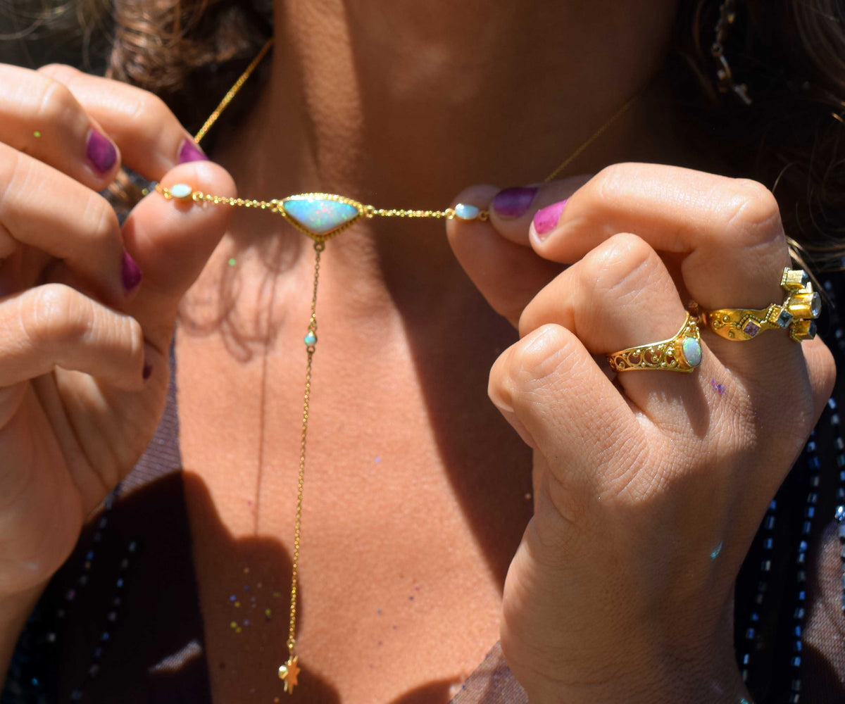 Anillo Calisto Ópalo