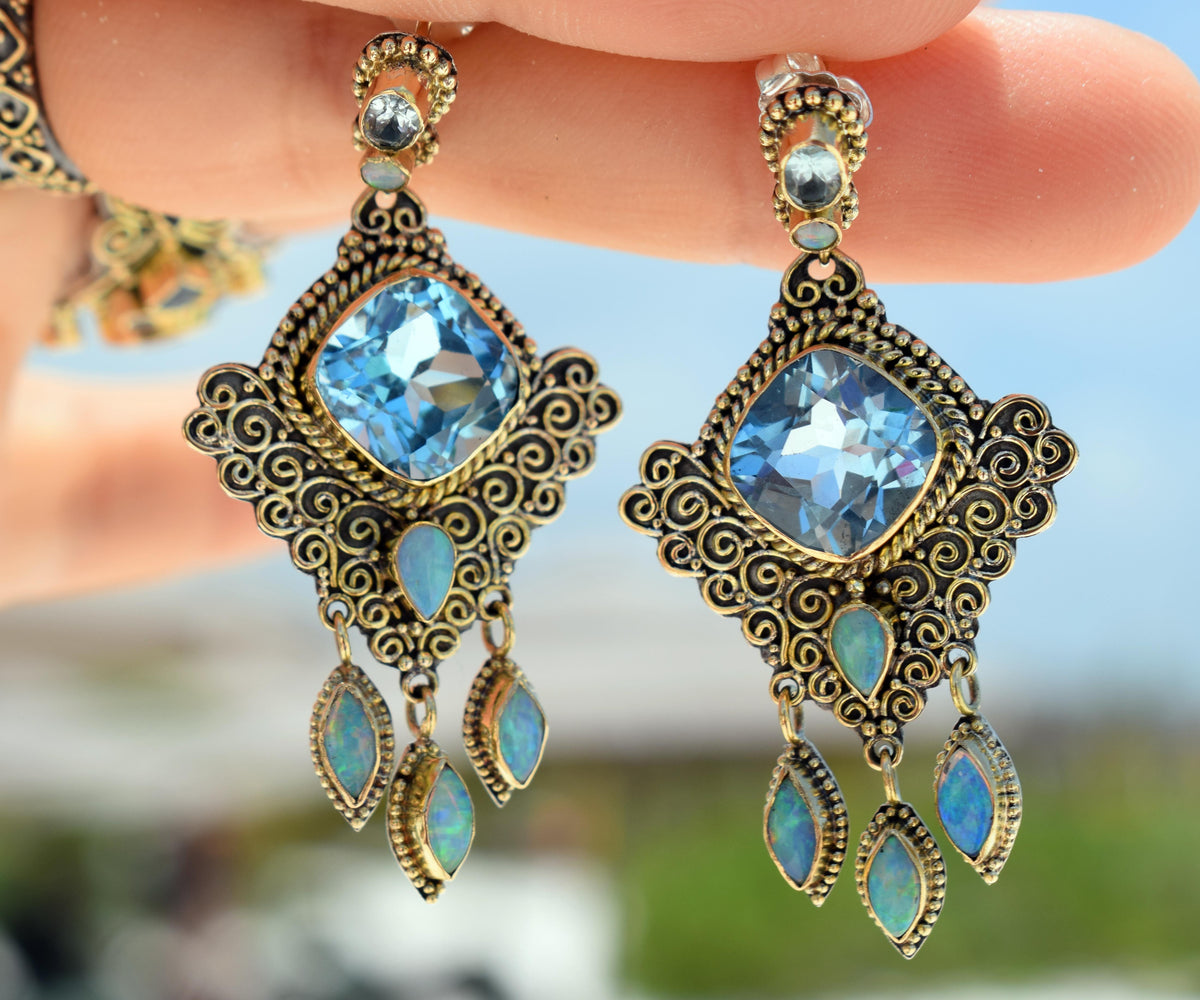 Aros El Cairo Topacio Opalo