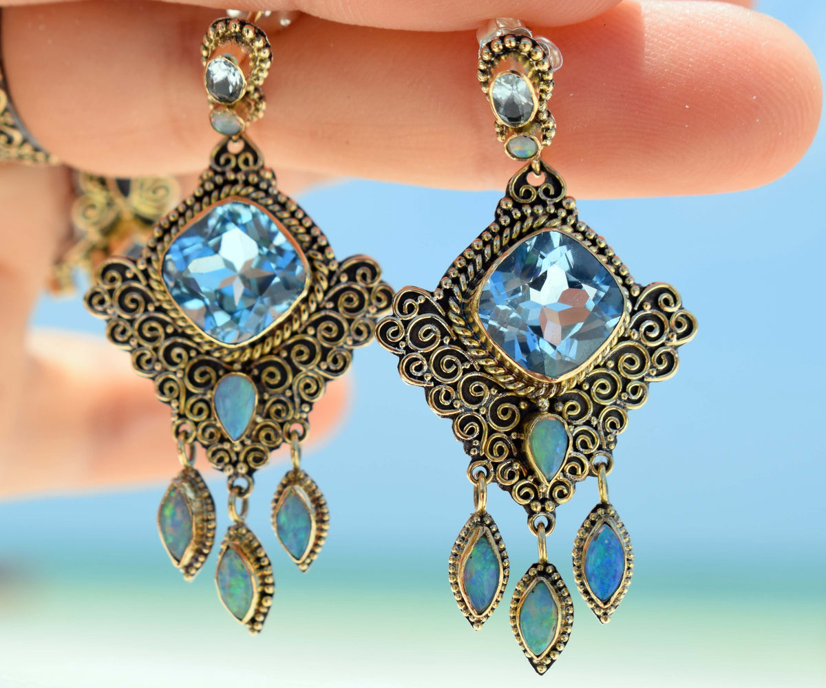 Aros El Cairo Topacio Opalo