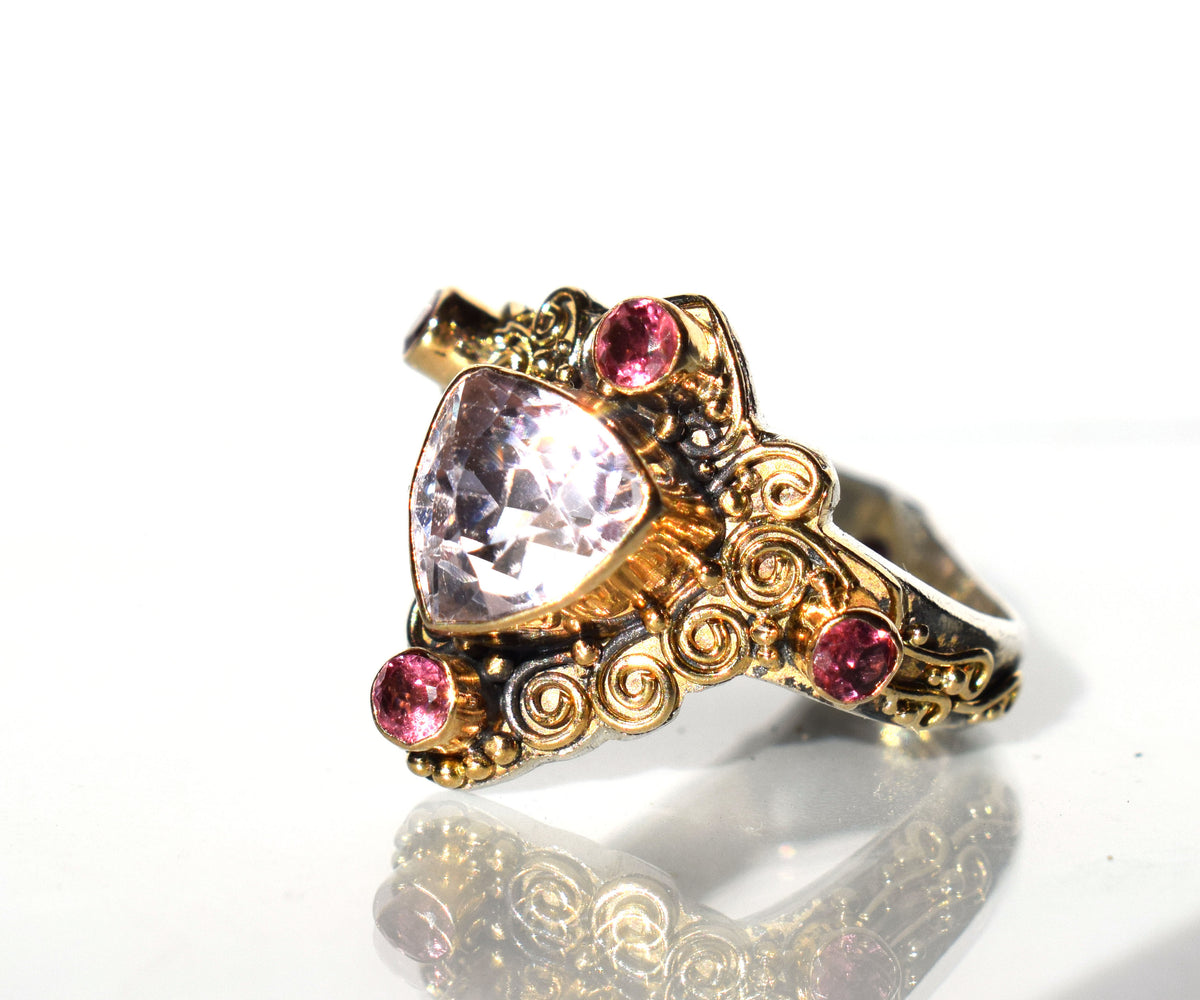 Anillo Totem Kunzita