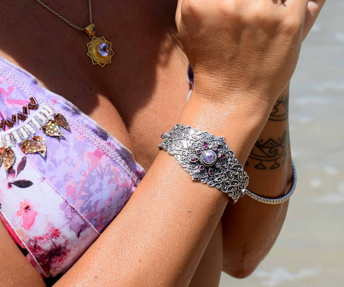 Brazalete Lakshmi Kunzita