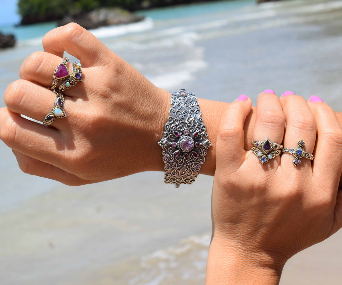 Brazalete Lakshmi Kunzita