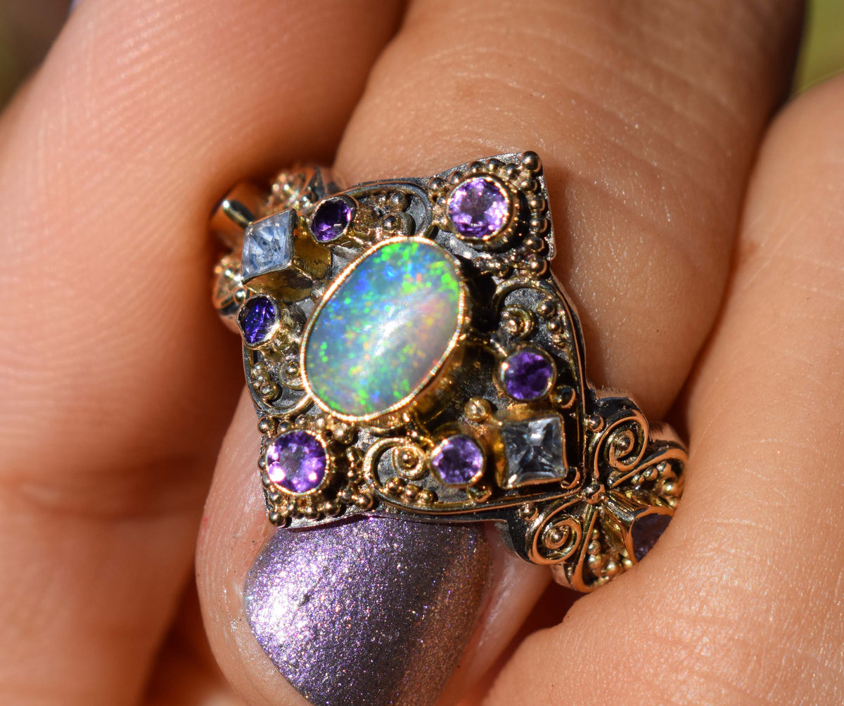 Anillo Arabic Dream Ópalo