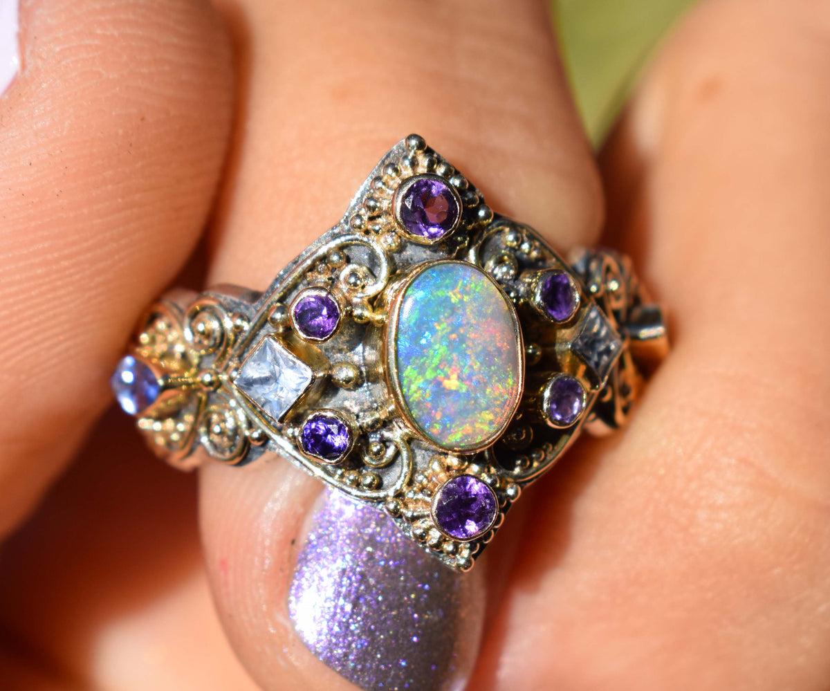 Anillo Arabic Dream Ópalo