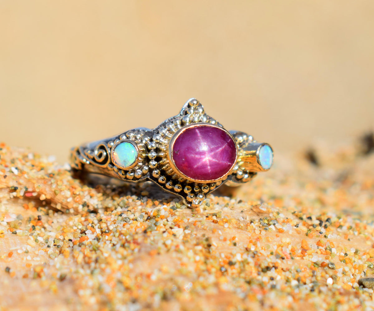 Anillo Roma Rubi Estrella