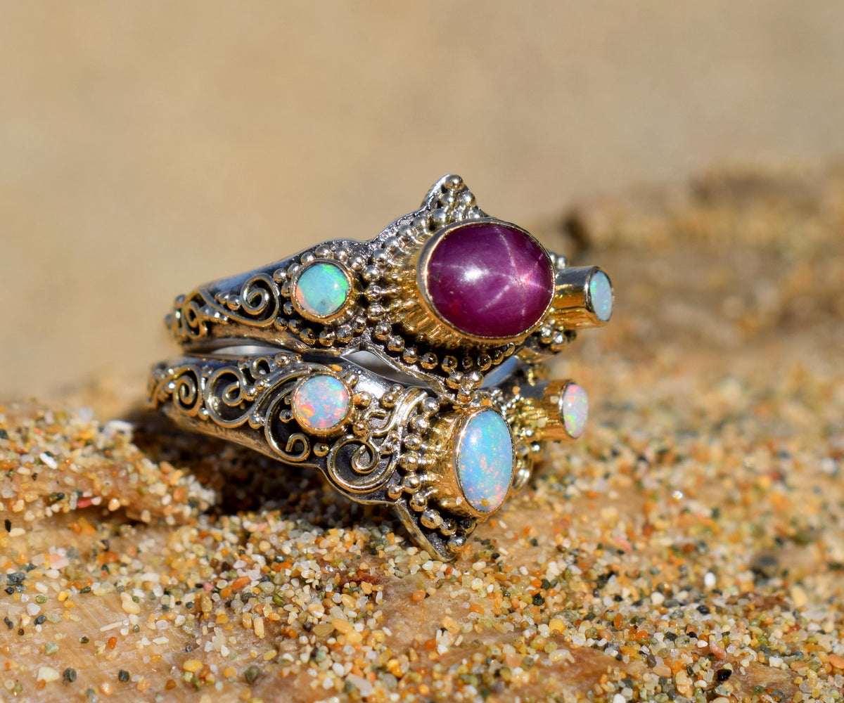 Anillo Roma Rubi Estrella