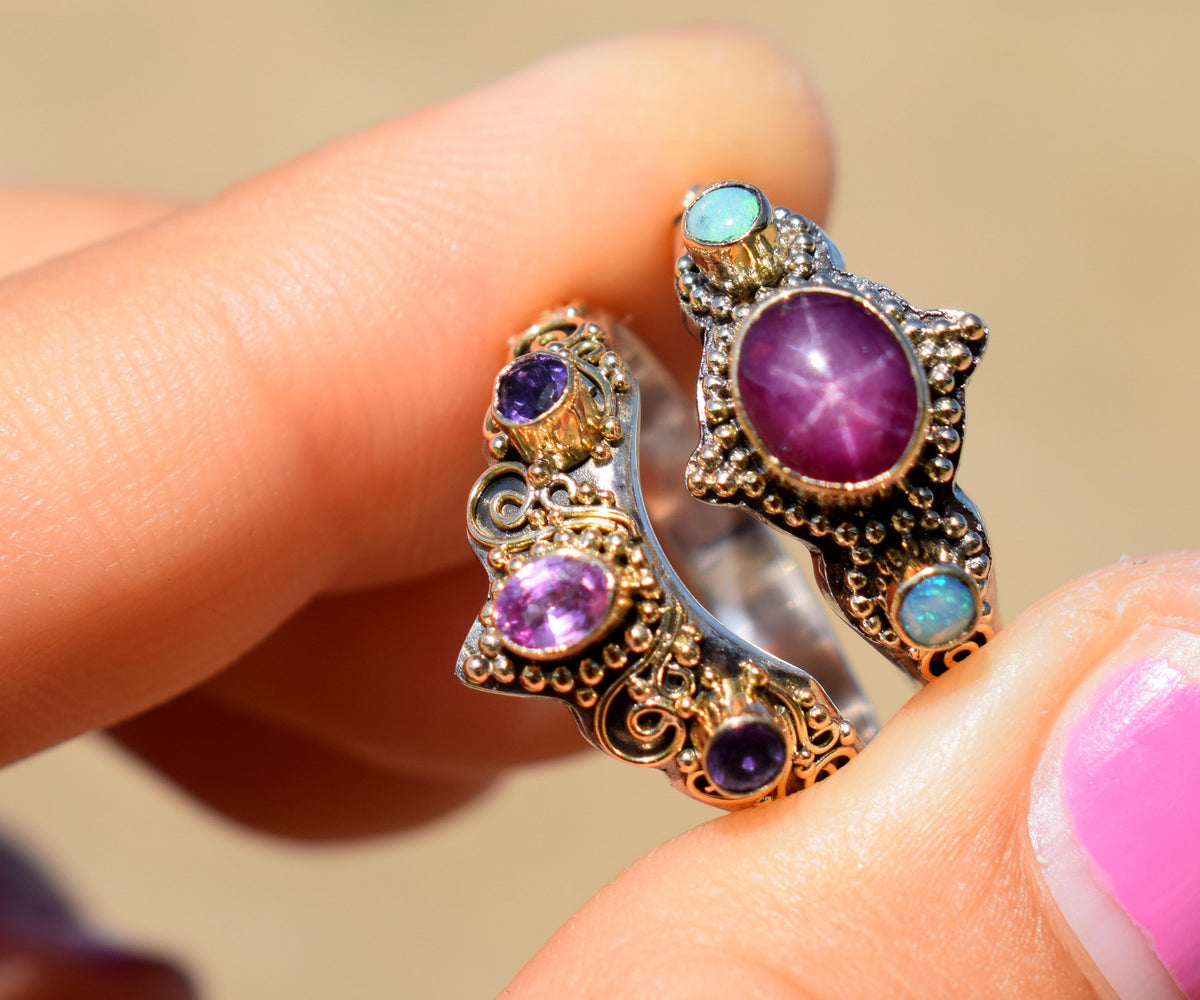 Anillo Roma Rubi Estrella