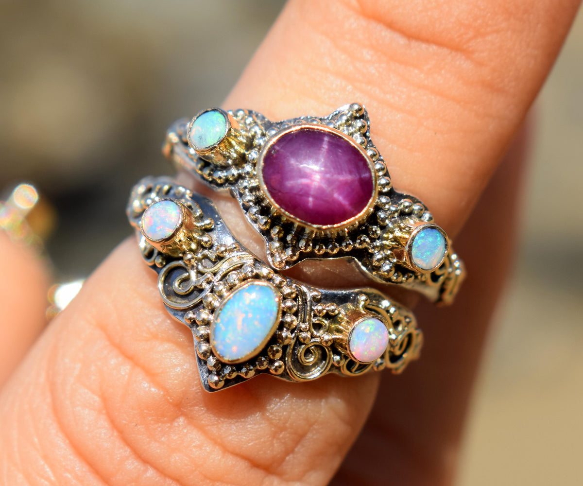 Anillo Roma Rubi Estrella